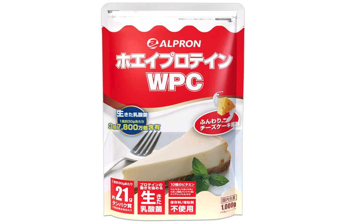 【アルプロン】ホエイプロテイン WPC チーズケーキ - プロてん