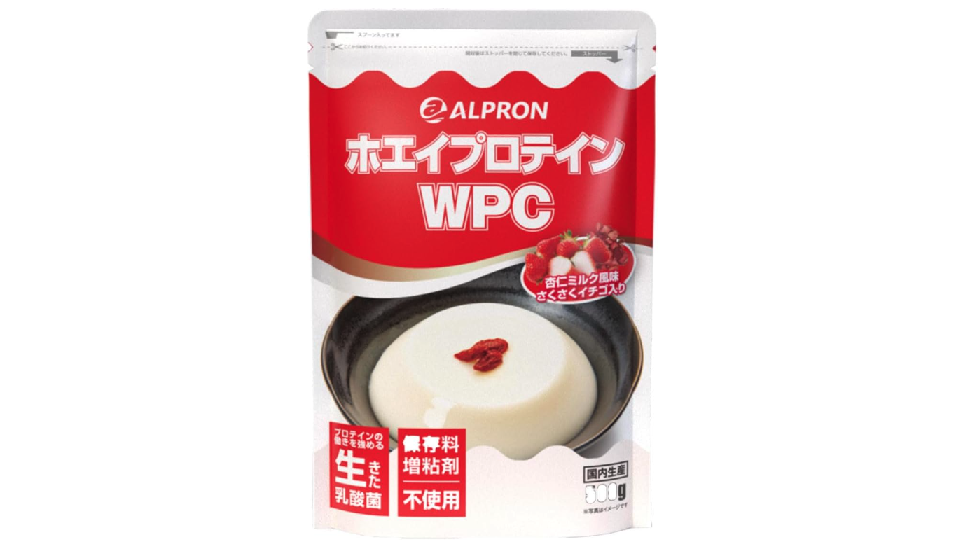 【アルプロン】ホエイプロテイン WPC 杏仁豆腐 - プロてん